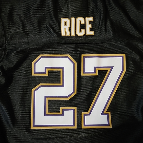 Baltimore Ravens Ray Rice Youth Small 6/7 Black Jersey - Picture 3 of 5
